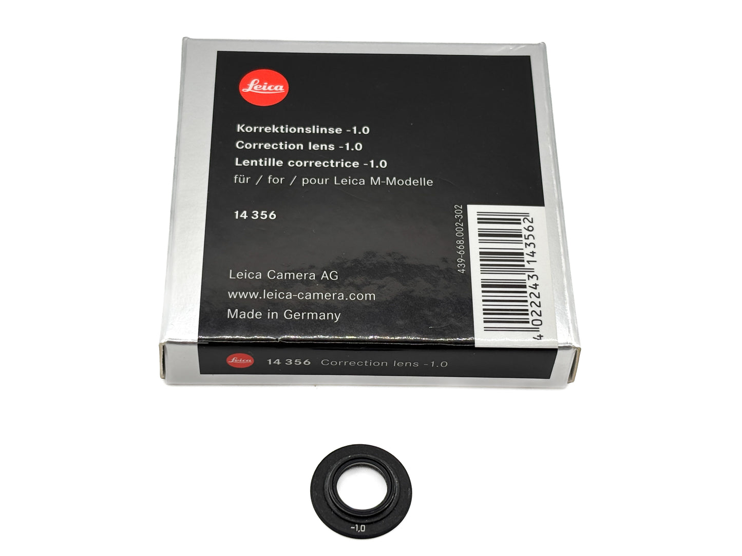 Leica Korrektionslinse -1.0 14356
