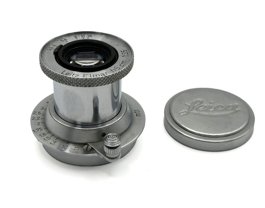 Leica Elmar M39 1:3.5/5cm, silver chrome
