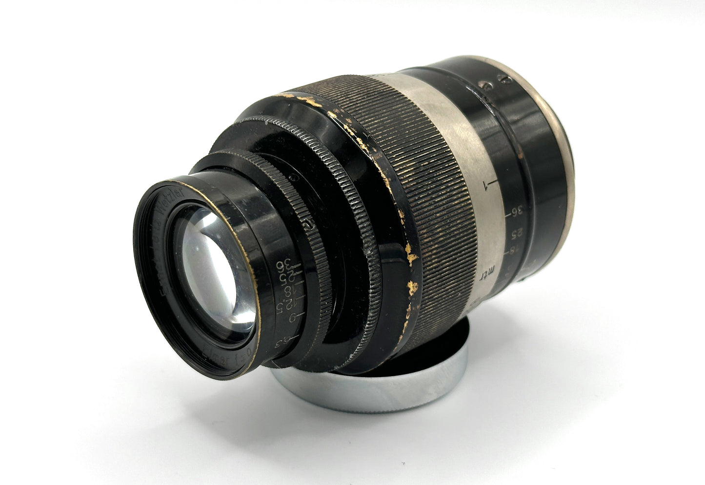 Leica Elmar M39 1:4/9cm FAT mit a Gravur