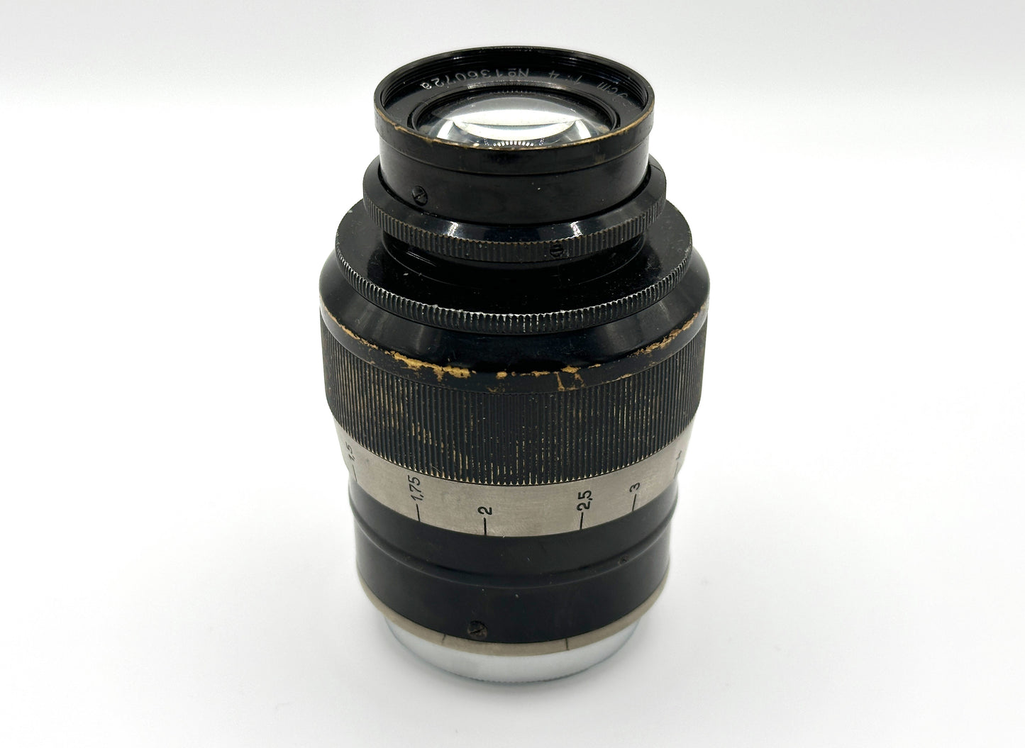 Leica Elmar M39 1:4/9cm FAT mit a Gravur