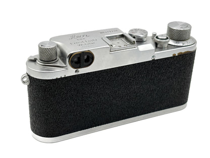 Leica IIIc Sharkskin 2nd Version, silver body