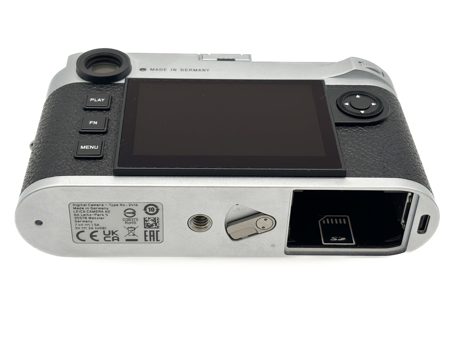 Leica M11-P, silver chrome 20214 + spare battery