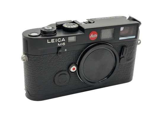 Leica M6 Gehäuse, schwarz verchromt "First Batch"