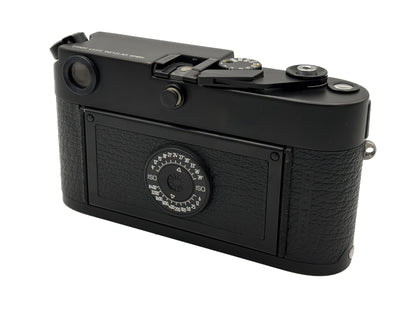 Leica M6 Gehäuse, schwarz verchromt "First Batch"