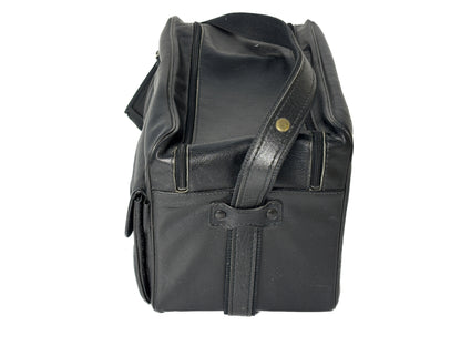 Leica Kamera / Objektiv Systemtasche, schwarz Leder