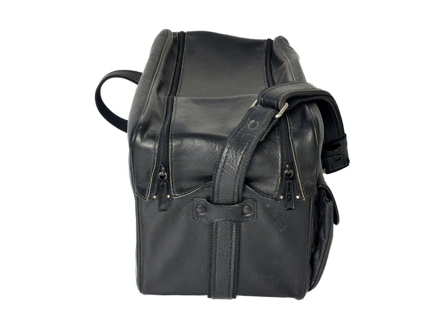 Leica Kamera / Objektiv Systemtasche, schwarz Leder