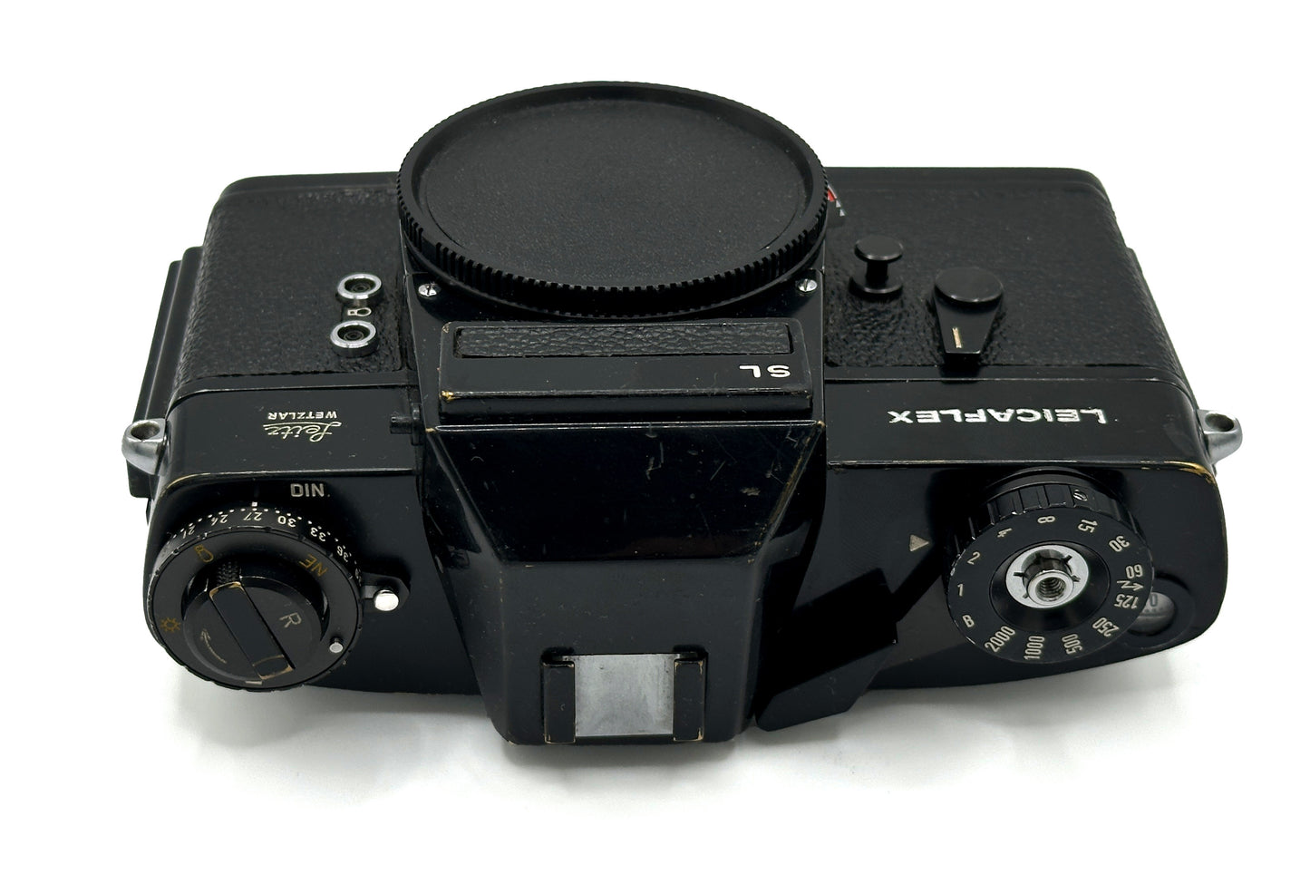 Leicaflex SL, schwarz lackiert "Gehäuse"