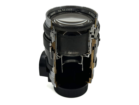 Nippon Nikkor-P 1:2.5/10.5cm cutaway model