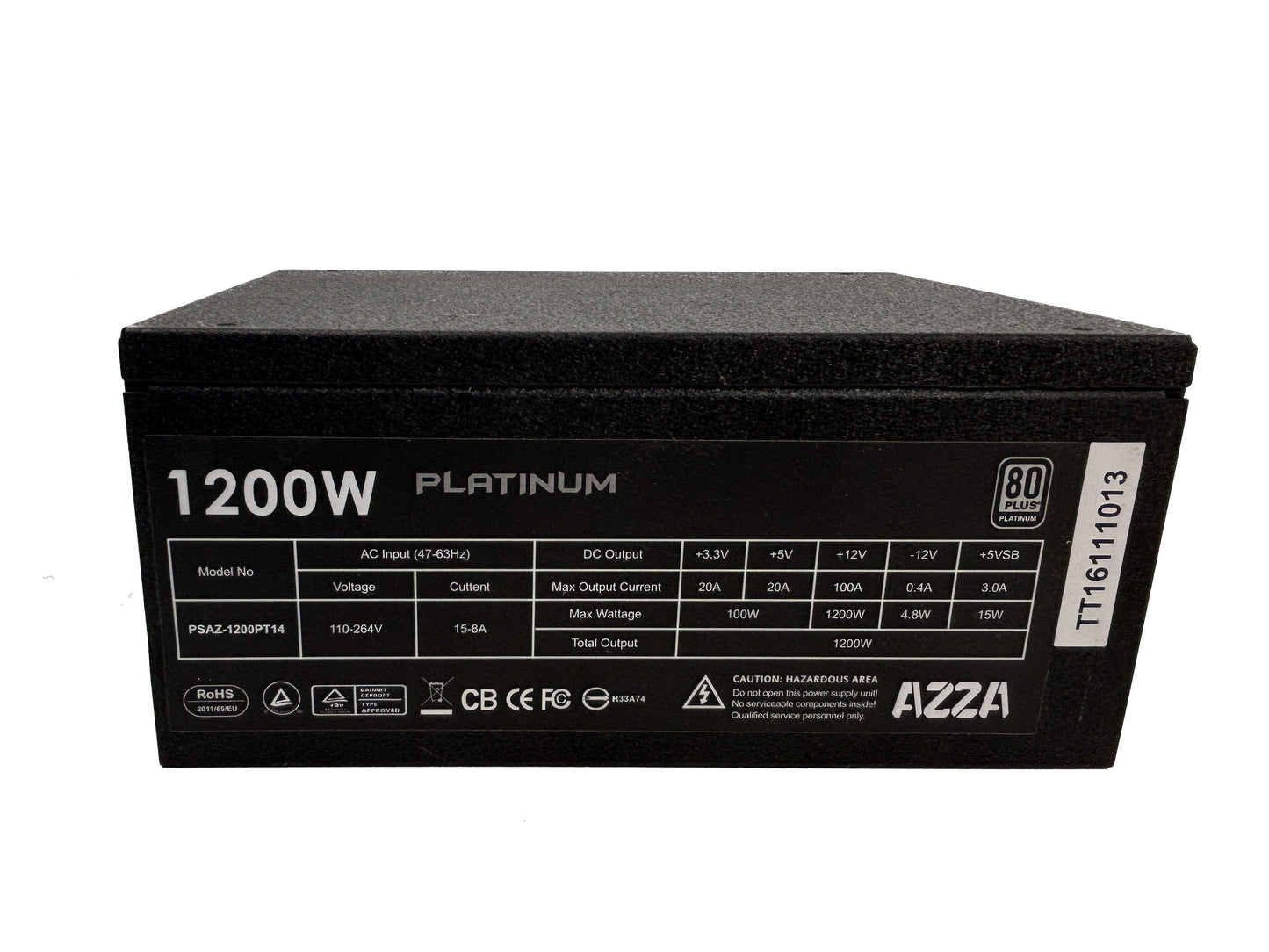 PC Parts Bundle Cougar GX 1050, AMD, ARLT, AZZA 1200W Platinum H81 Pro BTC
