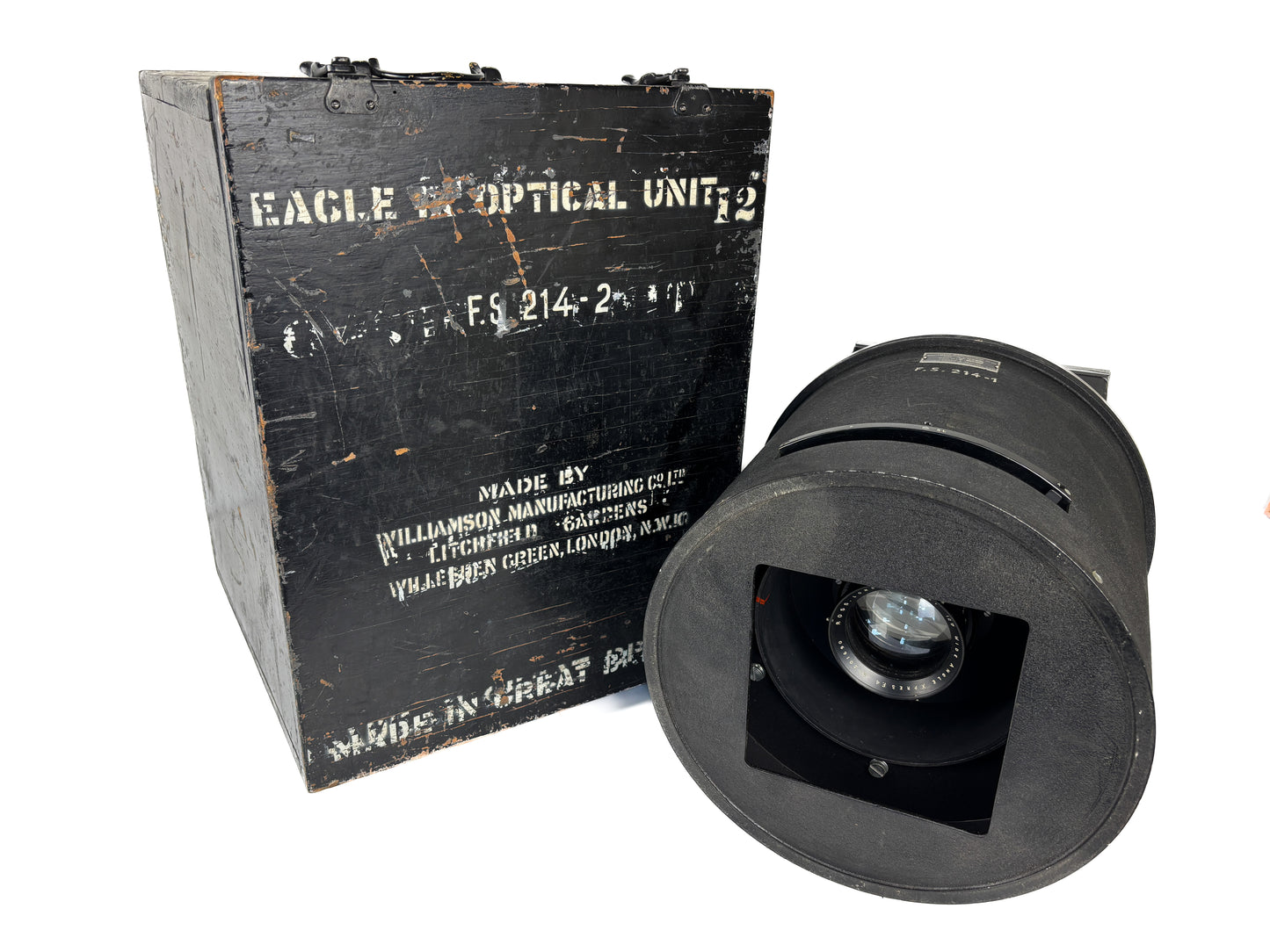 Williamson Wide-Angle Aerial Objektiv, Ross-London 4/12 Inch F.S.214-1