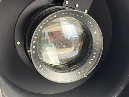 Williamson Wide-Angle Aerial Objektiv, Ross-London 4/12 Inch F.S.214-1