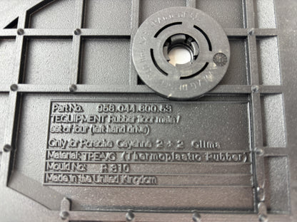 4x Porsche Cayenne Floor Mats 958.044.800.51 / 53