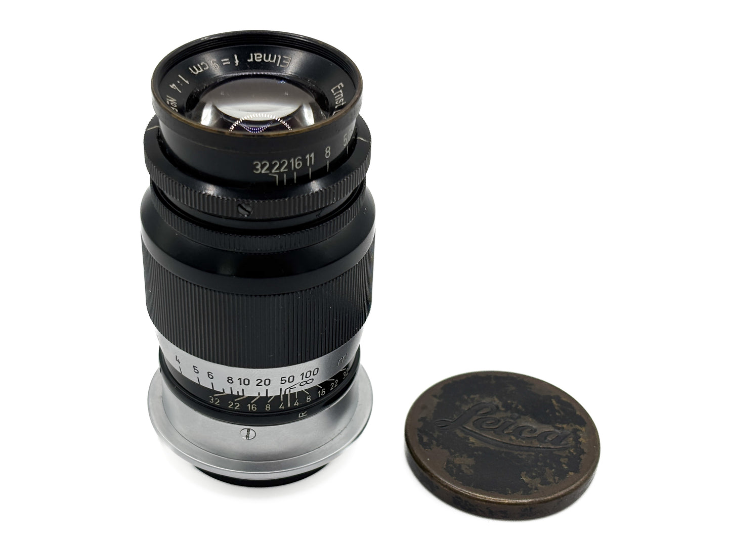 Leica Elmar M39 1:4/9cm schwarz / chrom