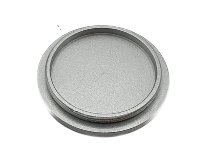 Housing cover M39 silver metal