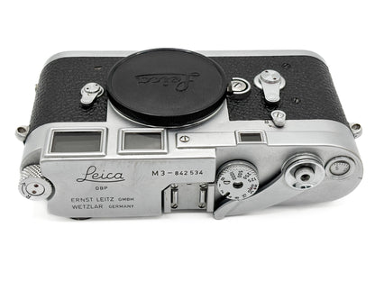 Leica M3 Single Stroke body, silver IGEMO
