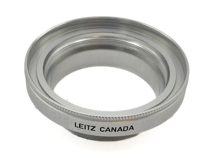 Leica OUEPO adapter ring silver