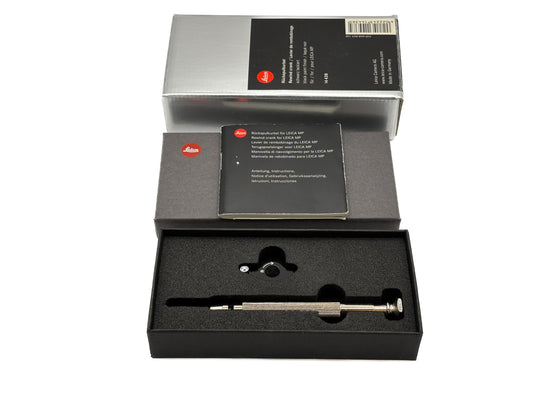 Leica Rückspulkurbel MP, schwarz lackiert 14438