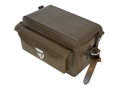 Leica Universal Tasche Leder Braun / Grün