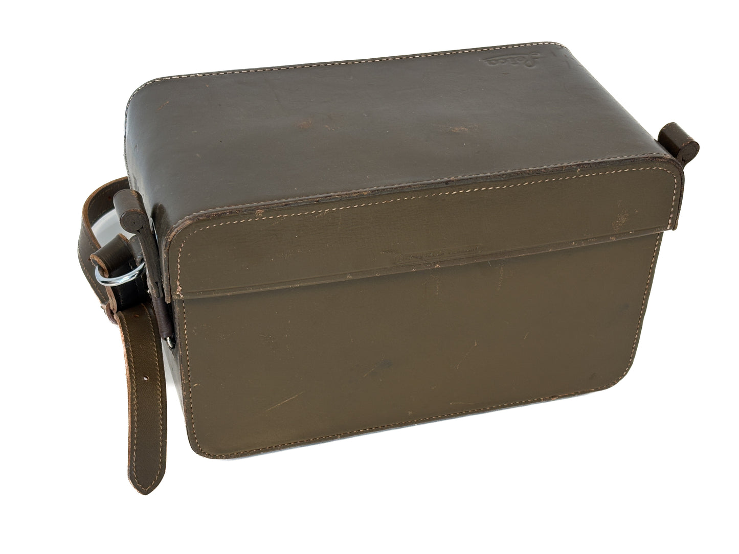 Leica Universal Tasche Leder Braun / Grün