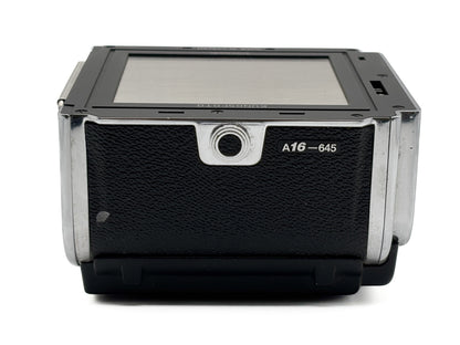 Hasselblad A16 645 Film Back, Silver