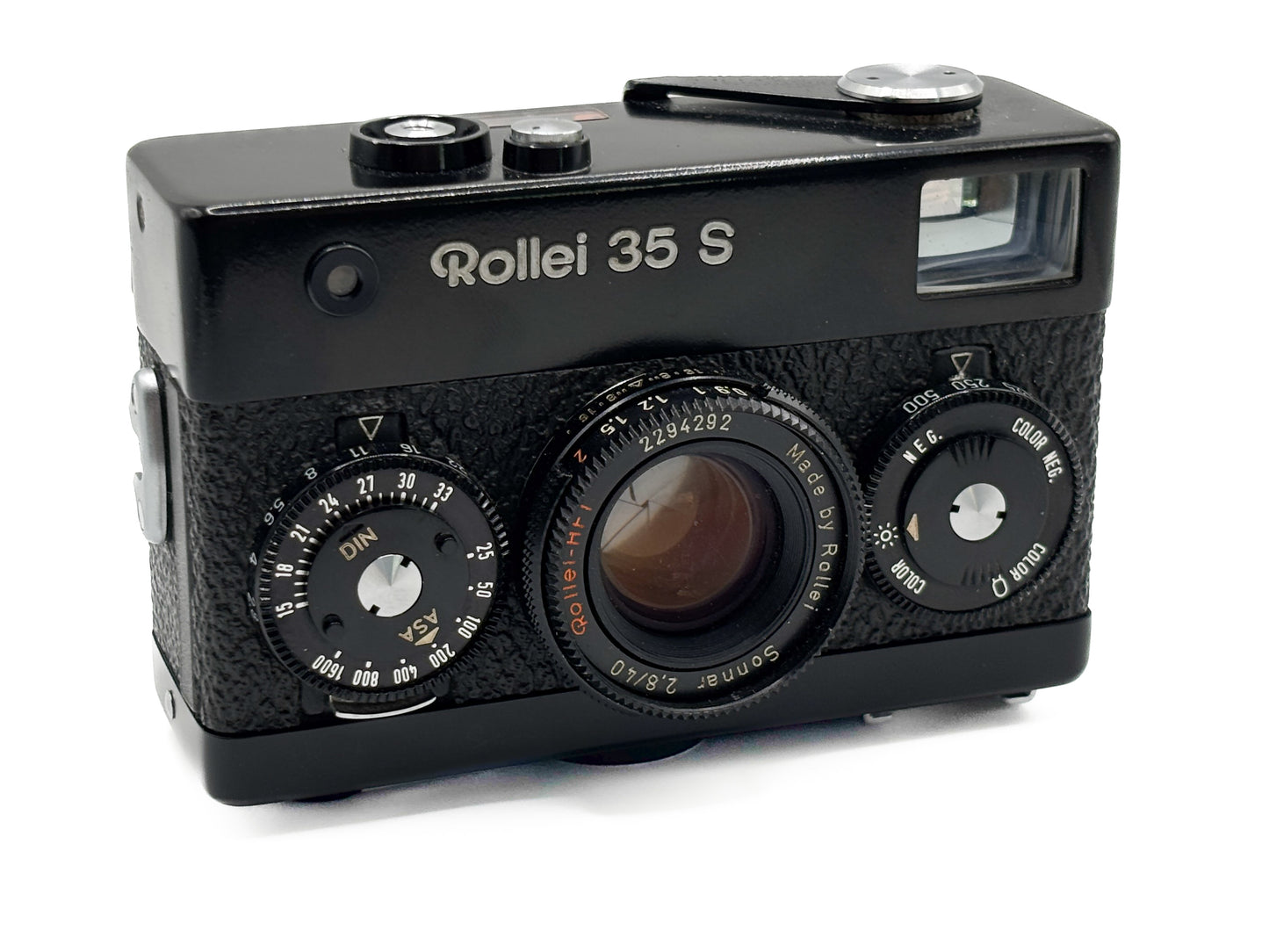 Rollei 35S, schwarz Sonnar 2.8/40mm