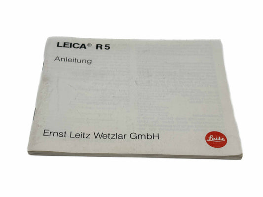 Leica R5 Anleitung Deutsch