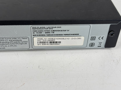 Samsung DVD-C550/EDC Player Reproduktion ohne Fernbedienung