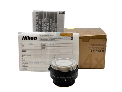 Nikon 1,4x Telekonverter TC-14E II AF-S mit OVP
