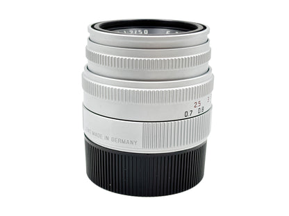 Leica Summicron-M 1:2/50mm silbern verchromt 11816 mit OVP und Papieren