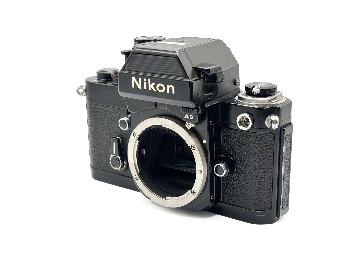 Nikon F2 Gehäuse, schwarz lackiert
