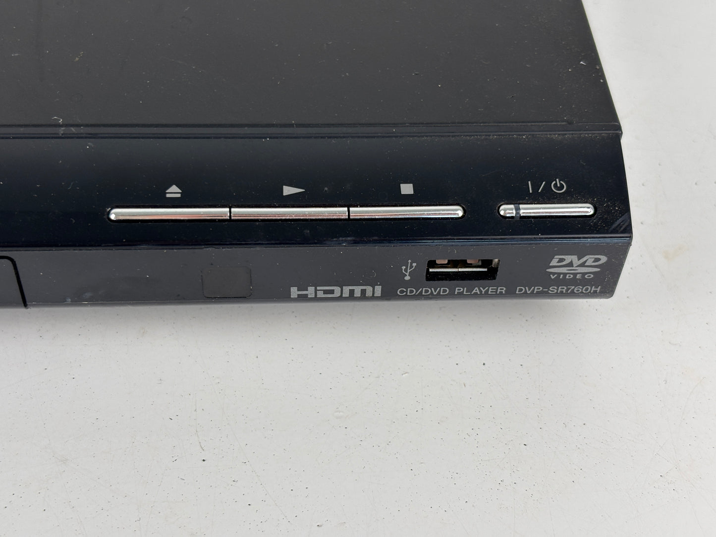 Sony DVP-SR760H DVD-Player schwarz ohne Fernbedienung Gebraucht HDMI USB Dolby