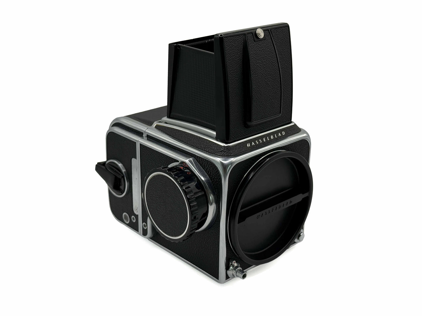 Hasselblad 500C/M silber mit A12 Magazin Mittelformat Analogkamera