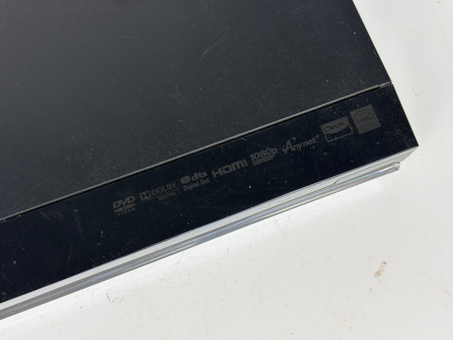 Samsung DVD-C550/EDC Player Reproduktion ohne Fernbedienung